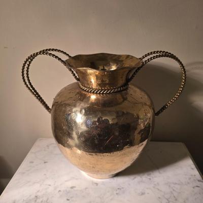 Brass vase