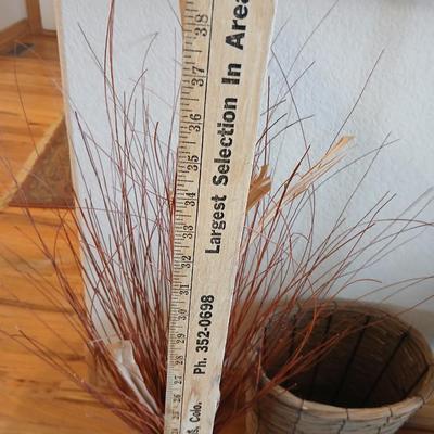 Lot of Rustic Woven Decor & Natural Accents