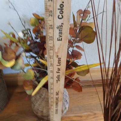 Lot of Rustic Woven Decor & Natural Accents