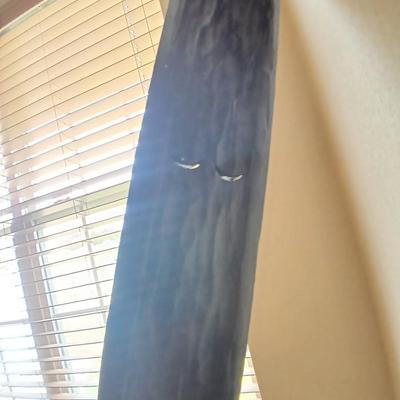 Hand-Carved Indonesian Tribal Mask Wall Art – Giraffe Motif