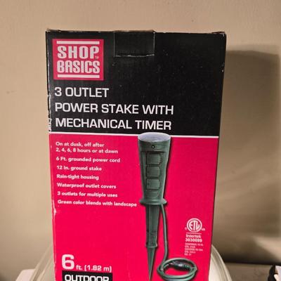 Outdoor outlet
