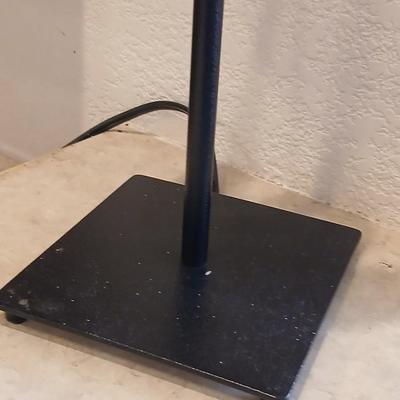 “Jazz Trumpet” by Alfred Gockel – Framed Art Print from Gockel’s Panels Series With a small electric lamp