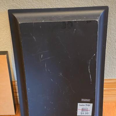 Framed Italian Chef Kitchen Wall Art – and metal tray