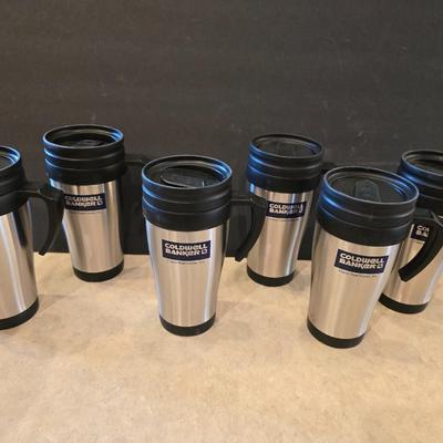 Lot of 8 Insulated Travel Mugs – Coldwell Banker, Bubba, Contigo - 6 are brand new!