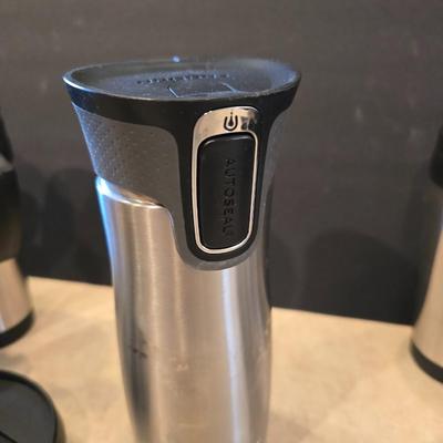 Lot of 8 Insulated Travel Mugs – Coldwell Banker, Bubba, Contigo - 6 are brand new!