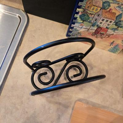 Kitchen Essentials Lot – Cookbooks, Sunflower Canisters, and More