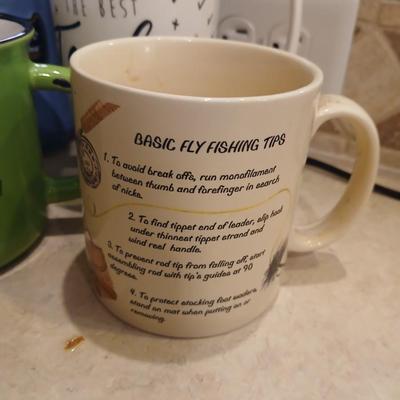 Mr. Coffee Maker with Assorted Mugs