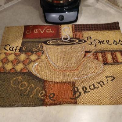 Mr. Coffee Maker with Assorted Mugs