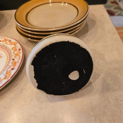 Assorted Stoneware & Ceramic Dish Lot – Plates, Bowls, and Mugs