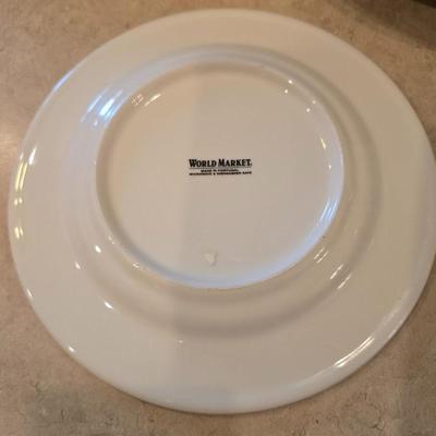 Assorted Stoneware & Ceramic Dish Lot – Plates, Bowls, and Mugs