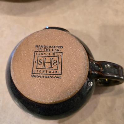 Assorted Stoneware & Ceramic Dish Lot – Plates, Bowls, and Mugs