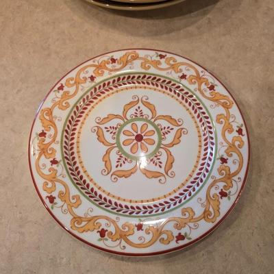 Assorted Stoneware & Ceramic Dish Lot – Plates, Bowls, and Mugs