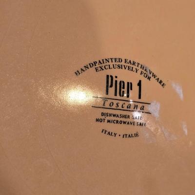 Piece Pier 1 Toscana Dish Set – Made in Italy