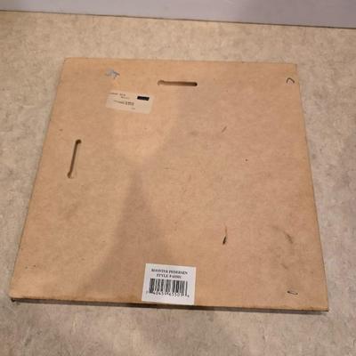 Large Carved Wooden Rooster & Rooster Framed Print