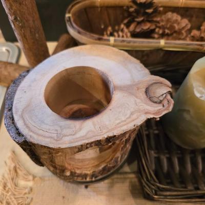 Rustic Lodge-Inspired Decor Lot