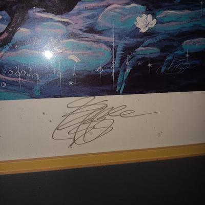 SIGNED "OK CORRAL" WATERCOLOR AND SIGNED LITHOGRAPH