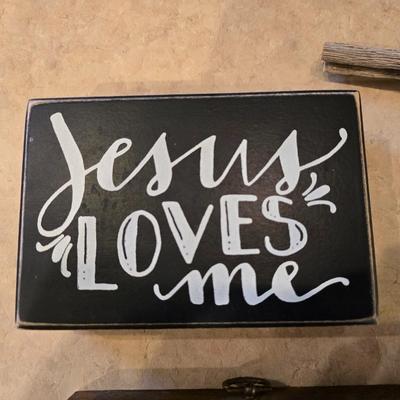 Inspirational & Religious Wall Decor Lot – 5 Pieces