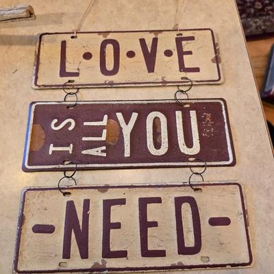 Inspirational & Religious Wall Decor Lot – 5 Pieces