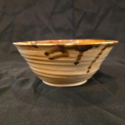 Lot of 6 Signed Studio Pottery Bowls + Bud Vase