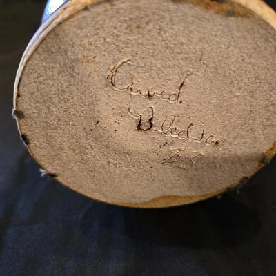 Lot of 6 Signed Studio Pottery Bowls + Bud Vase