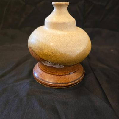 Lot of 6 Signed Studio Pottery Bowls + Bud Vase