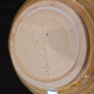 Lot of 6 Signed Studio Pottery Bowls + Bud Vase