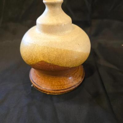 Lot of 6 Signed Studio Pottery Bowls + Bud Vase