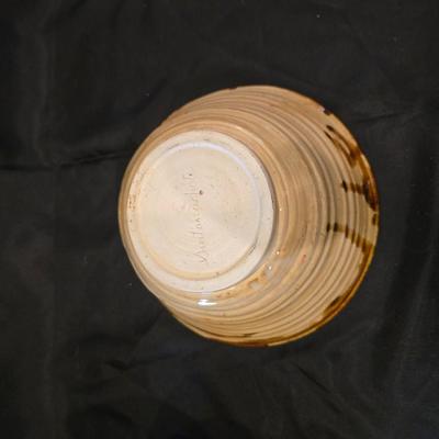 Lot of 6 Signed Studio Pottery Bowls + Bud Vase