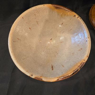 Lot of 6 Signed Studio Pottery Bowls + Bud Vase