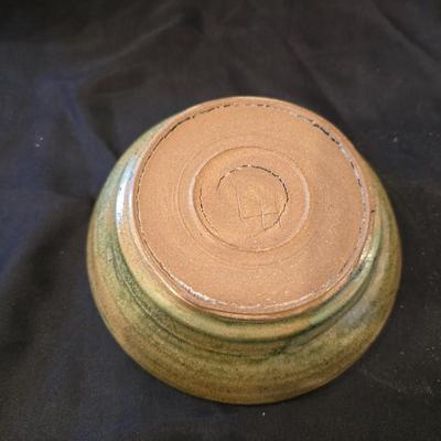 Lot of 6 Signed Studio Pottery Bowls + Bud Vase