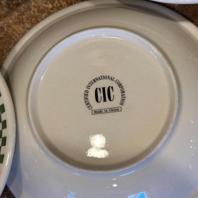 SERVING BOWL WITH 4 SINGLE BOWLS