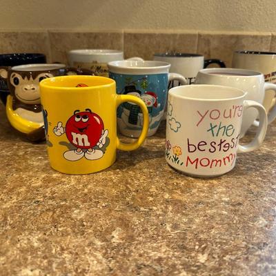 COFFEE MUGS, OZARK TRAIL METAL CUPS AND DRINKING GLASSES