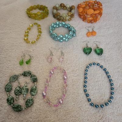 BRACELETS AND EARRINGS