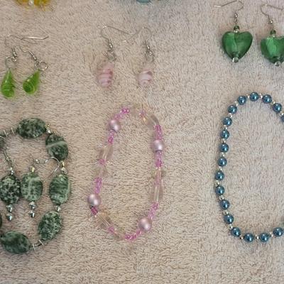 BRACELETS AND EARRINGS