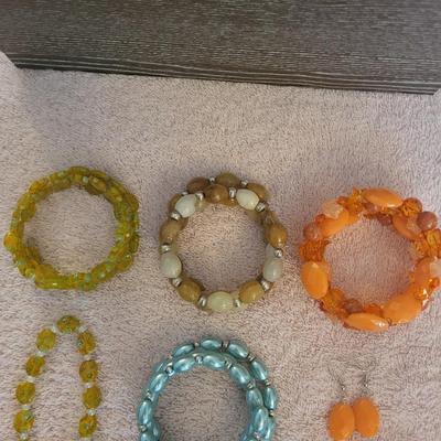BRACELETS AND EARRINGS