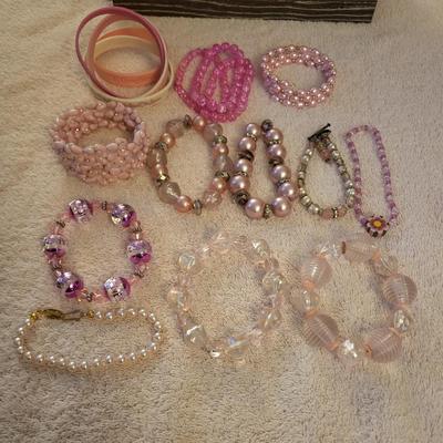 PRETTY PINK BRACELETS