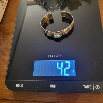 STERLING SILVER CUFF BRACELET 42g