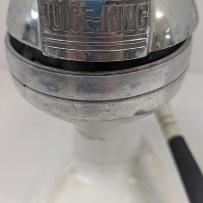 Vintage Juice King Manual Citrus Juice Press Made in USA!