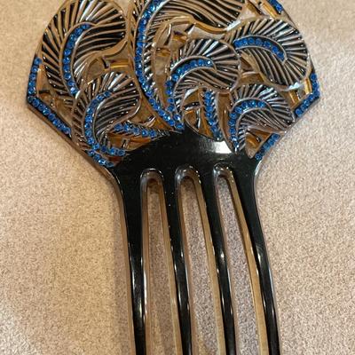 Art Deco Celluloid Hair Combs