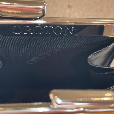 Oroton mini purse and Harrods pen