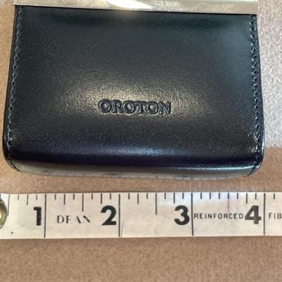Oroton mini purse and Harrods pen