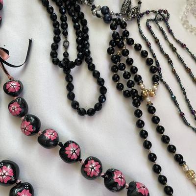 Misc bead necklaces