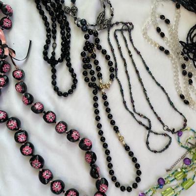 Misc bead necklaces