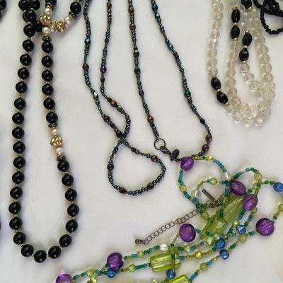 Misc bead necklaces