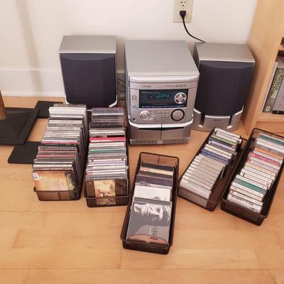 AIWA CD3 Stereo W/CDS and Cassette Tapes (D-KD)
