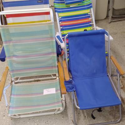 Beach chairs