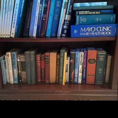 Assortment of books