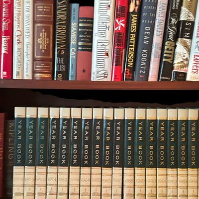 Assortment of books