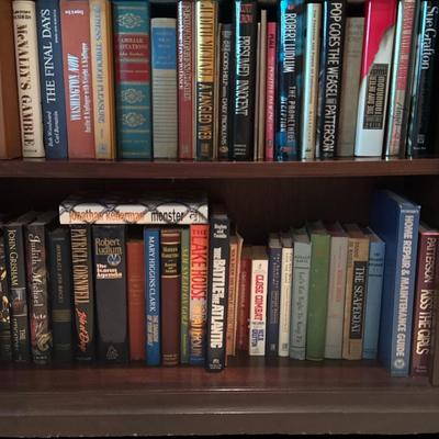 Assortment of books