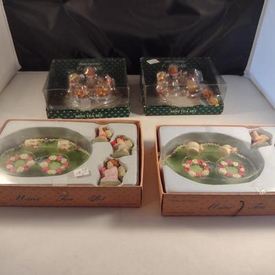 Collection of Miniature Tea Sets